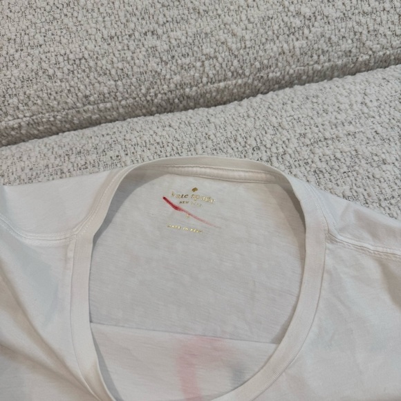 Kate Spade Flamingo Strut Your Stuff Shirt Top - Picture 3 of 4